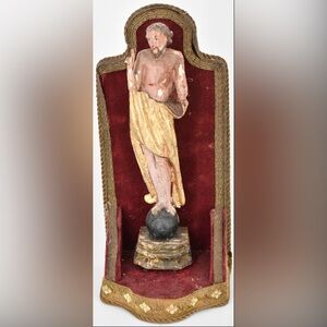 Early 19th Century Spanish Colonial Santo